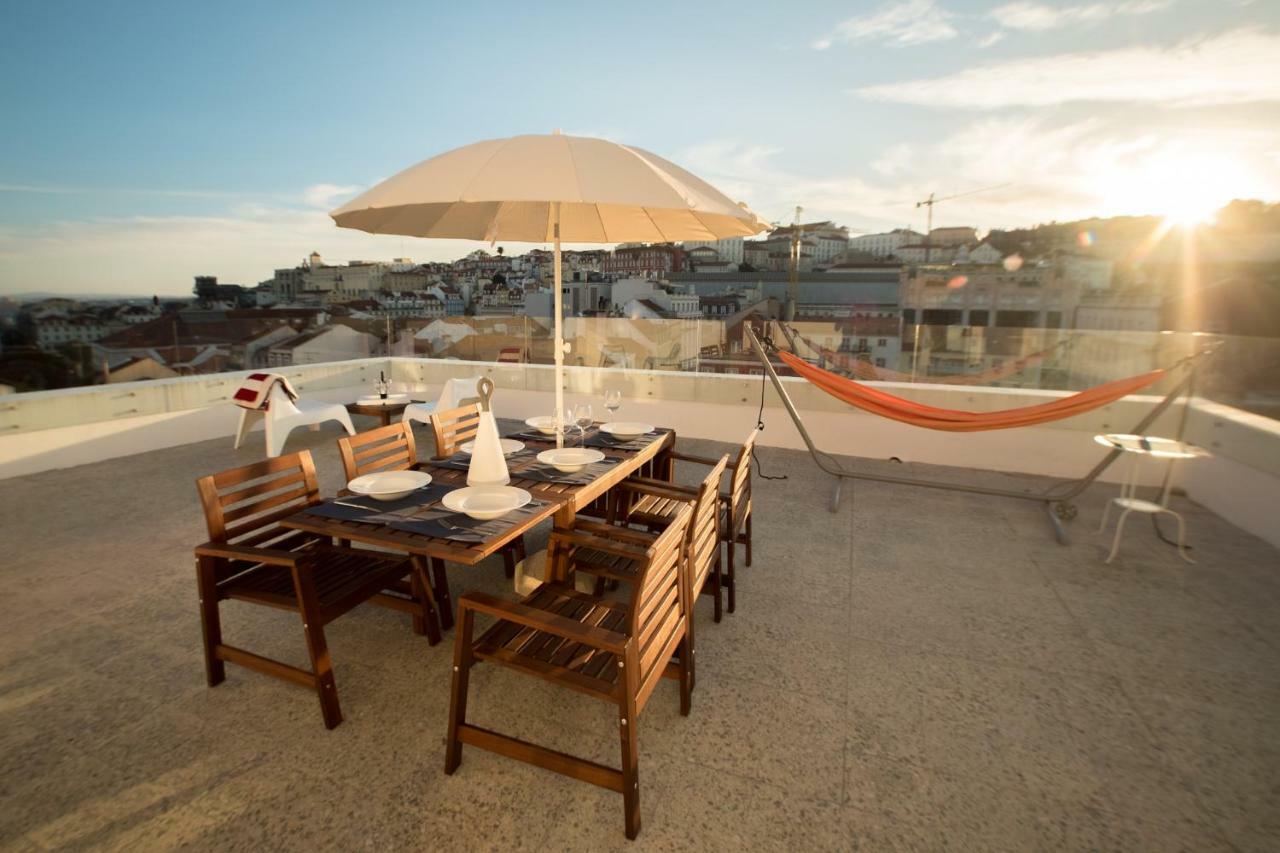 Apartment Amazing Rooftop Terrace Downtown Lissabon